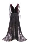 Lace dress evening dress velvet rent