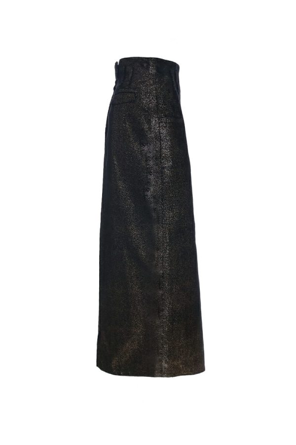 Jil Sander Designer Lederrock